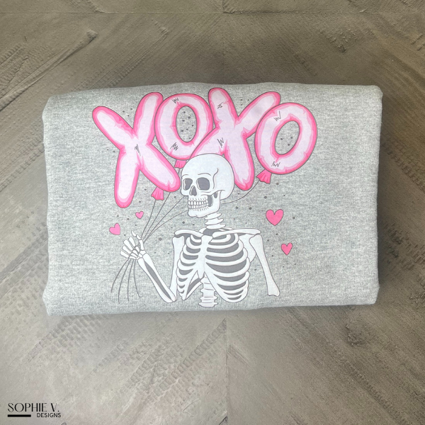 XOXO Crewneck - Sport Grey