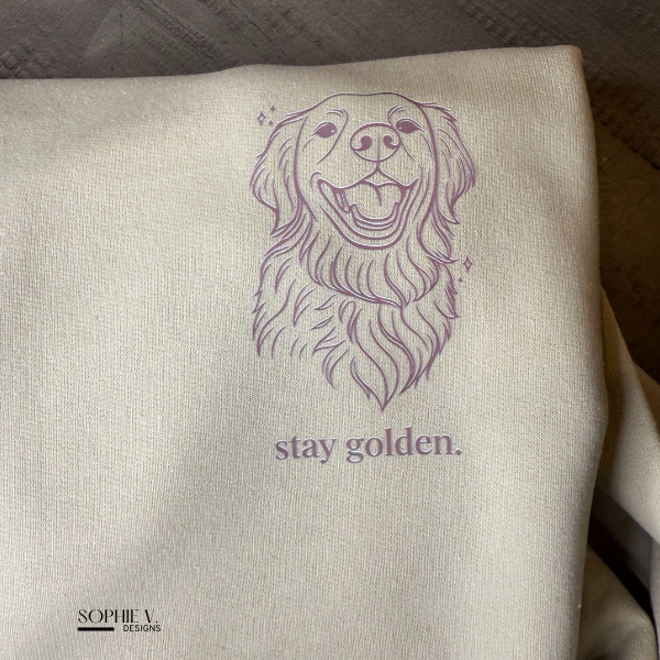 Stay Golden Crewneck - Sand