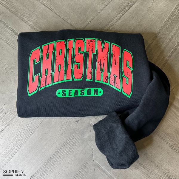 Christmas Season Crewneck - Black