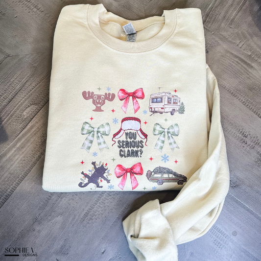 You Serious Clark Crewneck - Sand