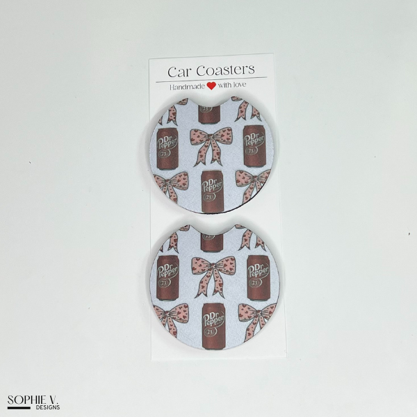 Dr Pepper Car Coaster