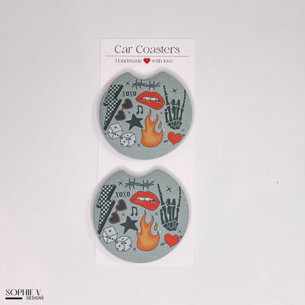 Retro Car Coaster