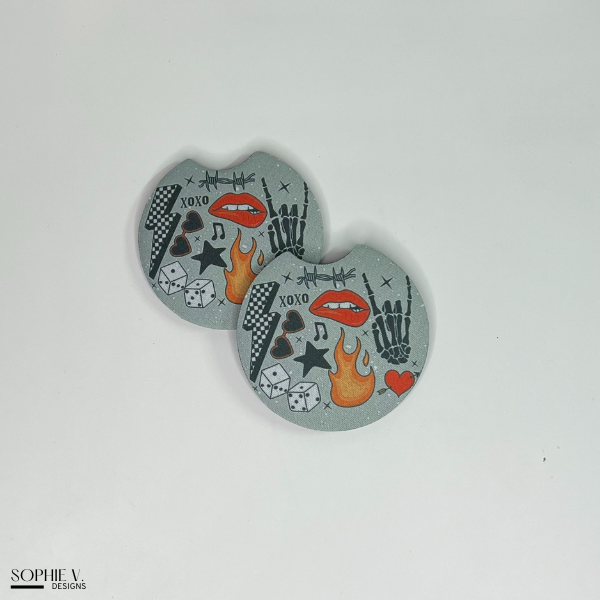Retro Car Coaster