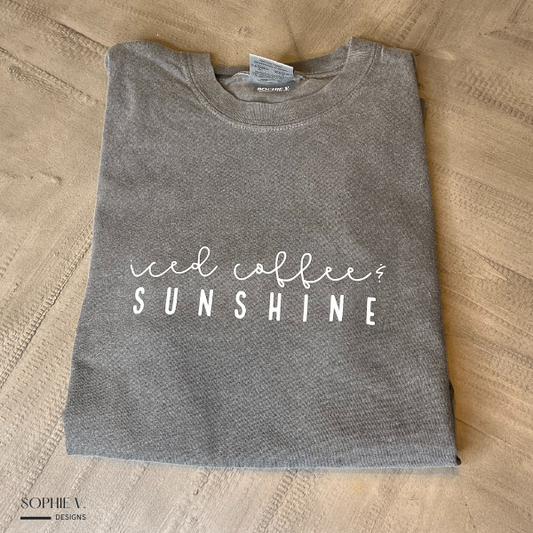 Iced Coffee & Sunshine Tee