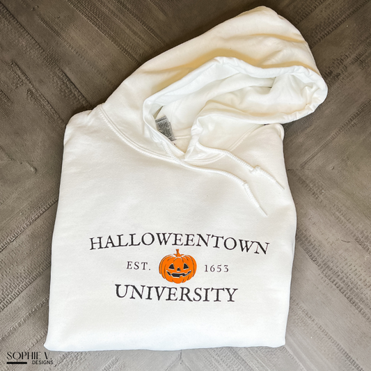 Halloweentown University Hoodie - White