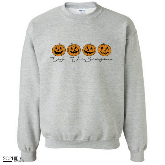 Tis The Season Crewneck - Sport Grey