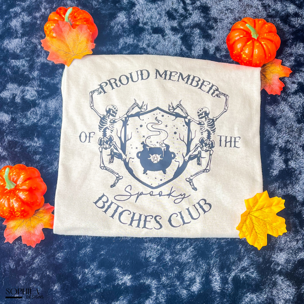 Proud Member of the Spooky Bitches Club Tee - Sand