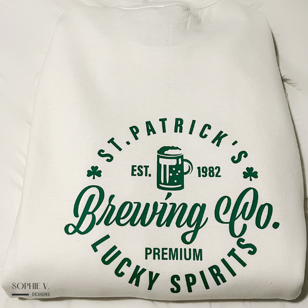 St. Patrick's Lucky Spirits Brewing Co. Crewneck