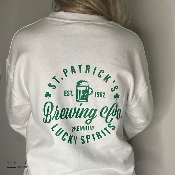 St. Patrick's Lucky Spirits Brewing Co. Crewneck