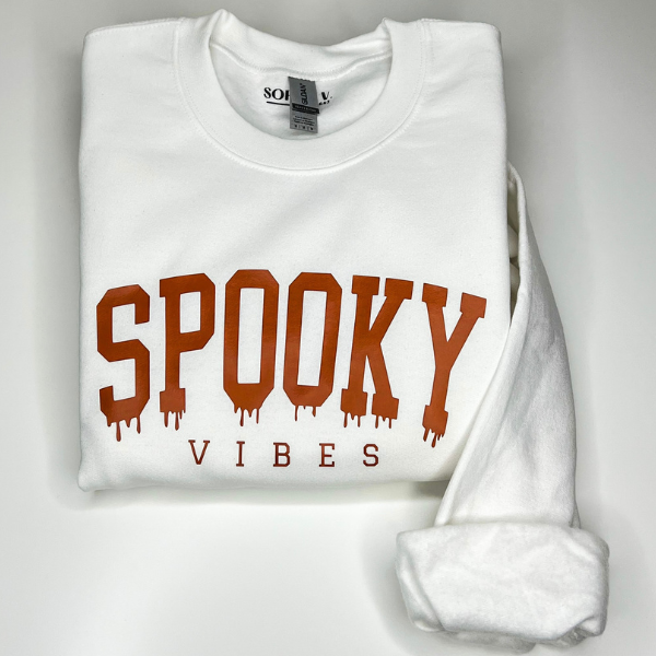 Spooky Vibes Crewneck - Sophie V. Designs