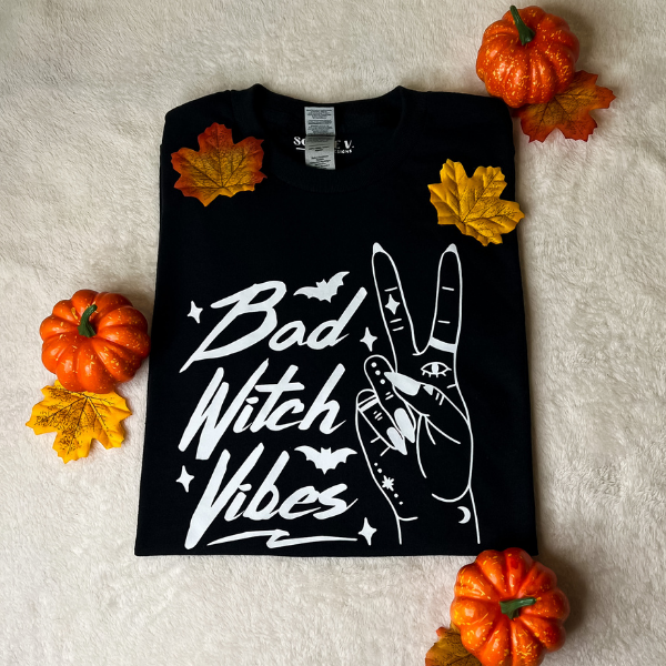 Bad Witch Vibes Tee - Sophie V. Designs