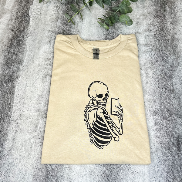 Skeleton Selfie Tee - Sophie V. Designs